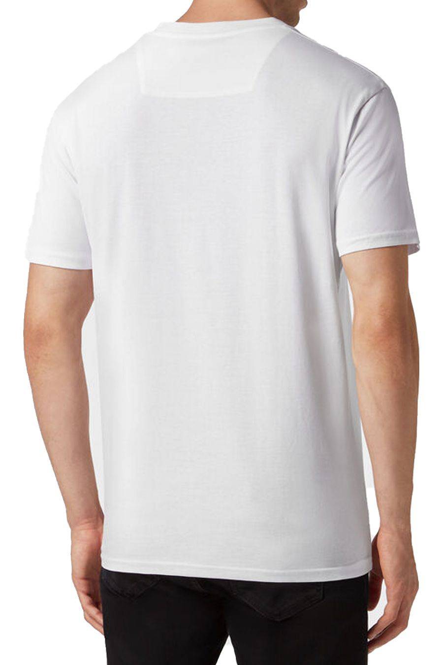 PHILIPP PLEIN  T-Shirt Uomo Philipp Plein Cotone Bianco MTK6842 Vendita