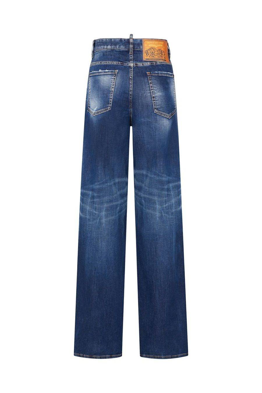 DSQUARED2  Jeans Skinny Blu DSQUARED2 in Cotone 100% per Donne Negozi Online