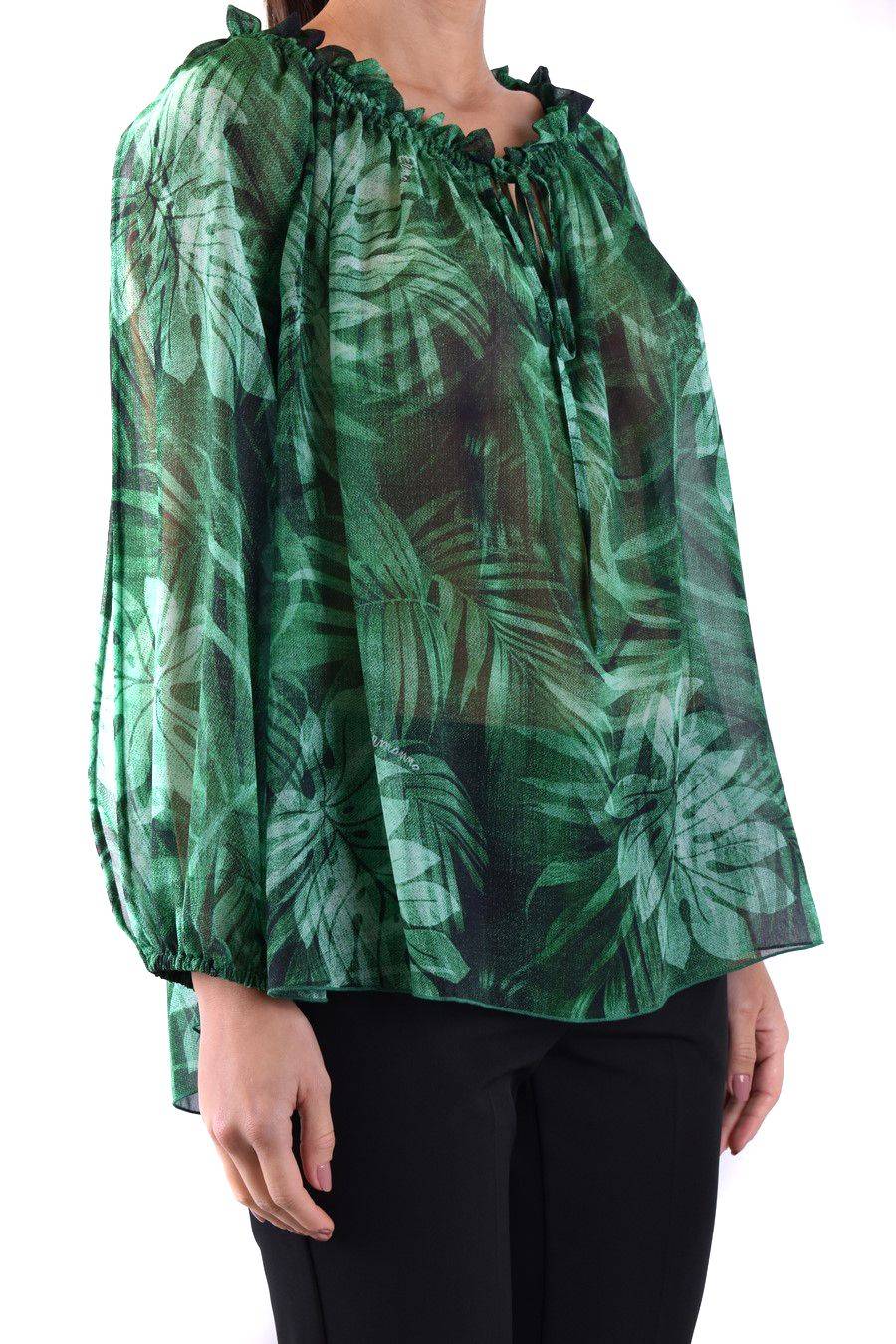 ERMANNO SCERVINO  Camicetta Verde in Poliestere Ermanno Scervino da Donna Consegna Veloce