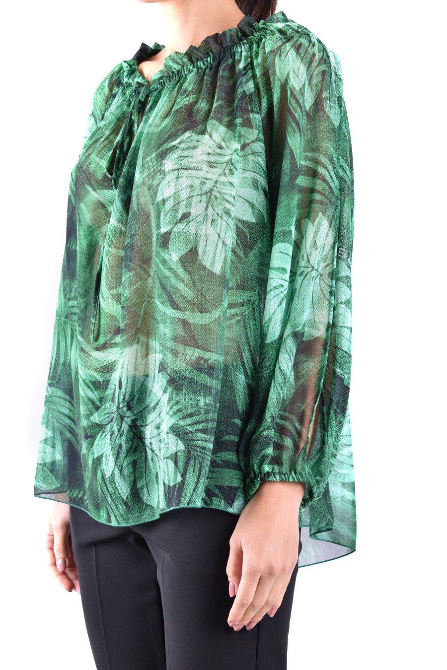 ERMANNO SCERVINO  Camicetta Verde in Poliestere Ermanno Scervino da Donna Consegna Veloce