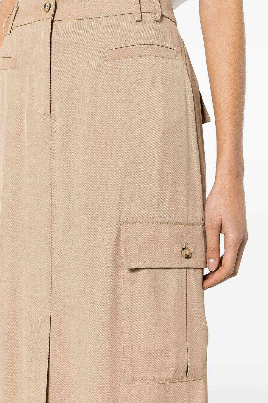 ERMANNO SCERVINO  Gonna Beige in Viscosa da Donna Ermanno Scervino Fino Al -60%