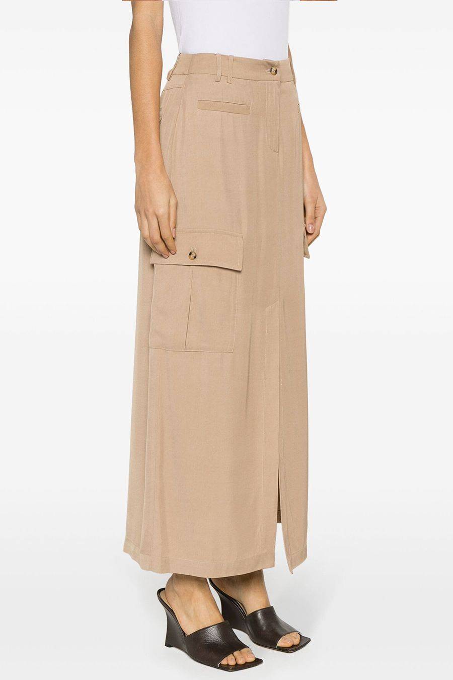 ERMANNO SCERVINO  Gonna Beige in Viscosa da Donna Ermanno Scervino Fino Al -60%