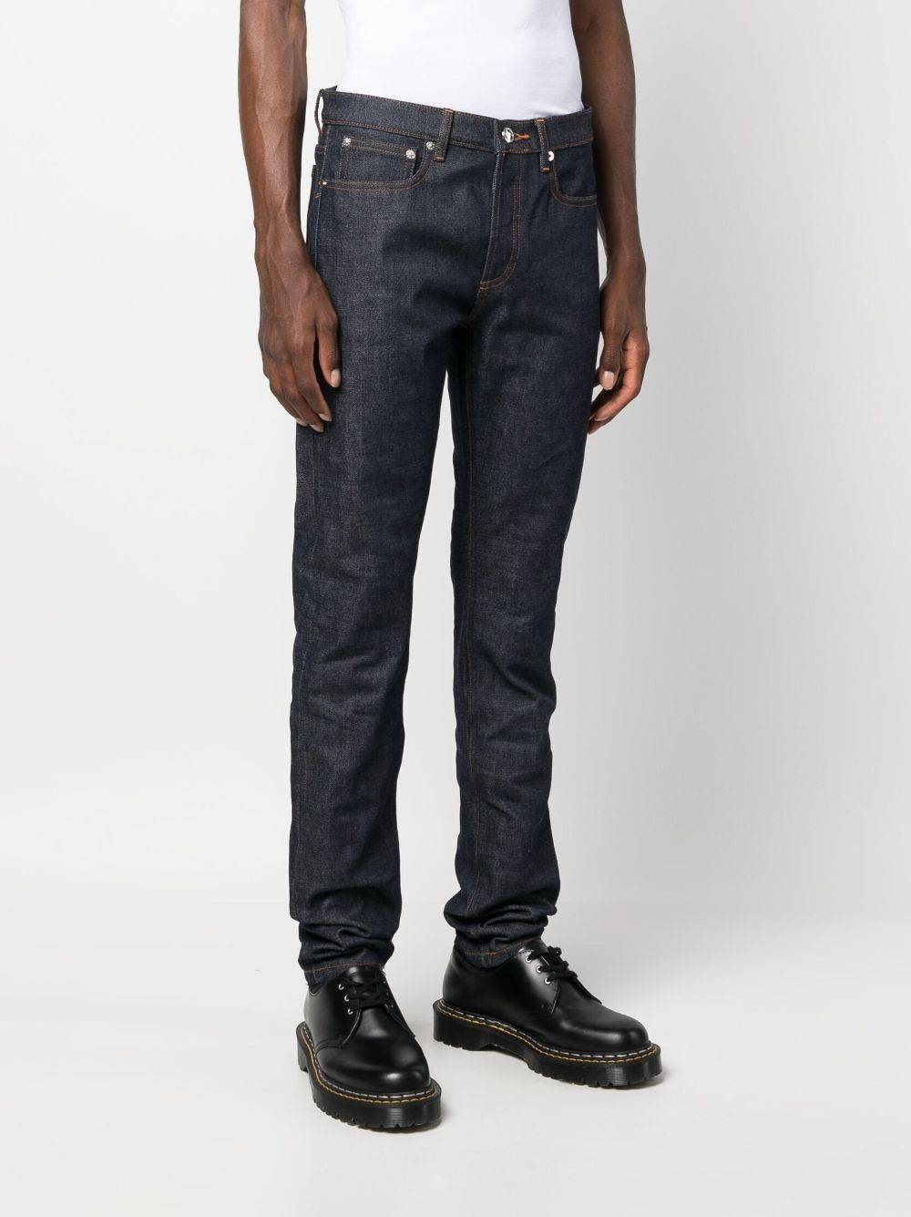 A.P.C.  Pantaloni Uomo Cotone Lightblue A.P.C. Petit New Standard Prezzo Ridotto