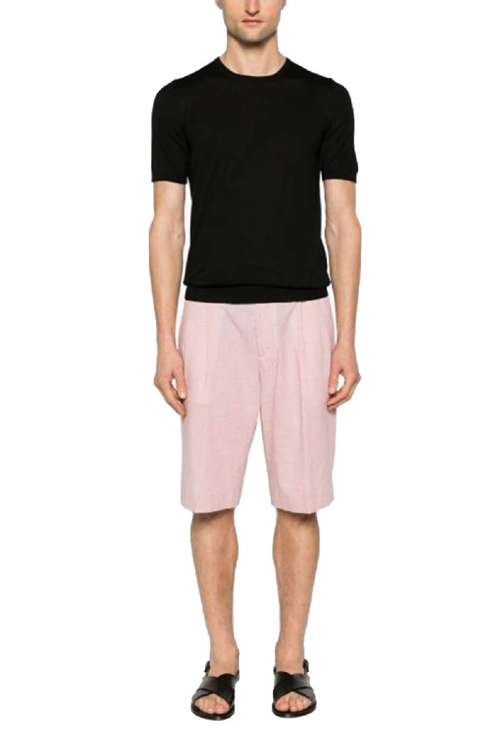 TAGLIATORE  T-Shirt di Seta Nera TAGLIATORE Uomo - JOSH GSE24-03099 Novità