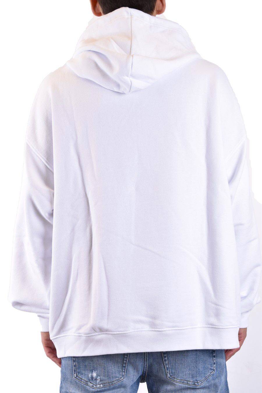 DSQUARED2  Felpa Uomo DSQUARED2 Cotone Bianco S71GU0655 S25551100 Negozio