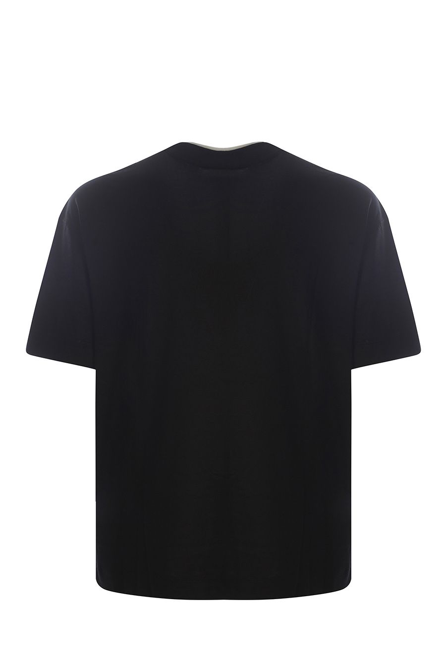 EMPORIO ARMANI  T-Shirt Emporio Armani Nera in Cotone Uomo 3D1TD4 Prezzo di fabbrica