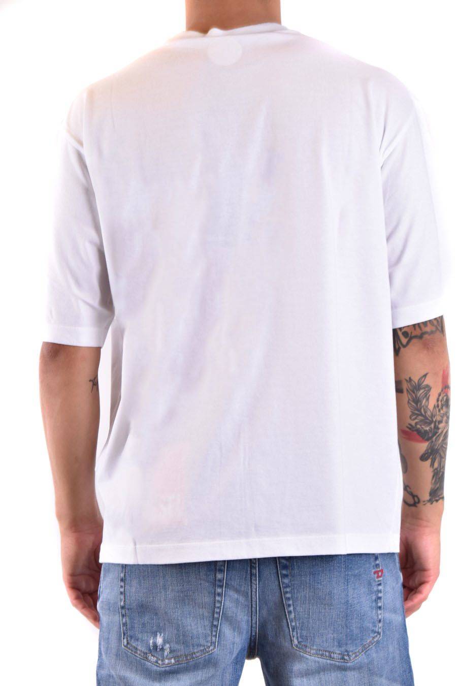 DSQUARED2  T-Shirt Uomo DSQUARED2 Cotone Bianco Offerta speciale