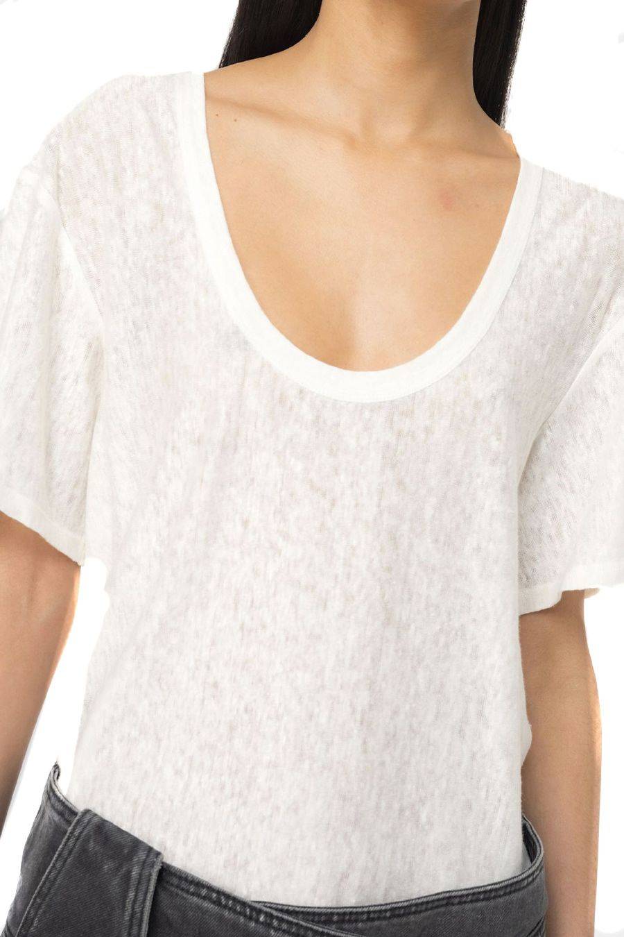 PINKO  Maglietta Viscosa Bianca PINKO da Donna Black Friday
