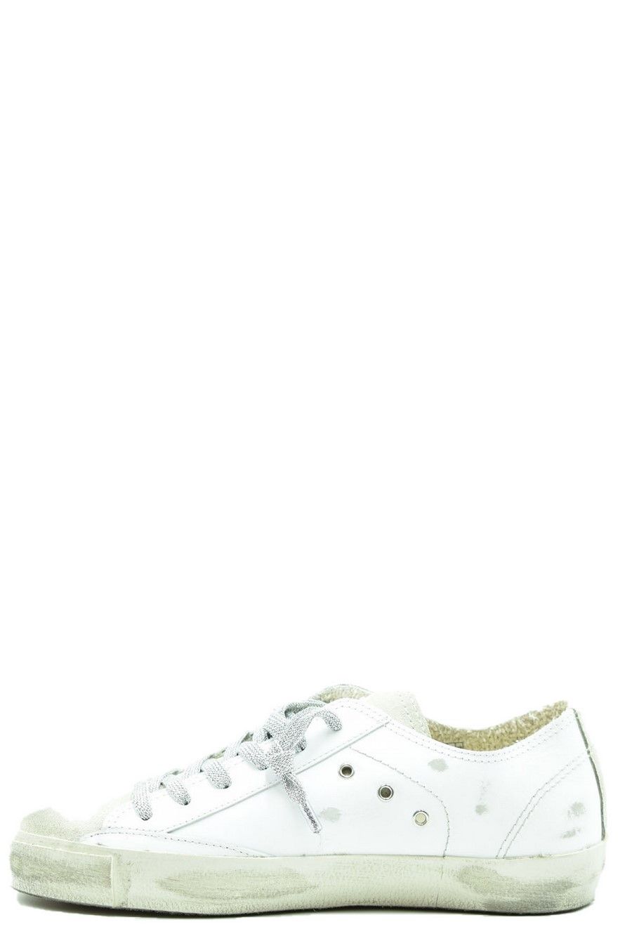 PHILIPPE MODEL  Sneakers in Pelle Bianca Philippe Model Donna PRLDVC01 Offerta per la Festa della Mamma