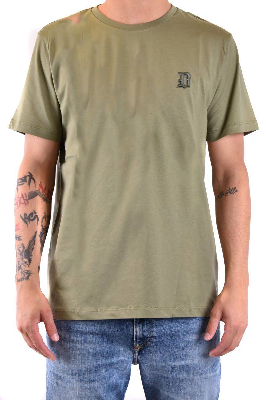 DONDUP  T-Shirt Multicolore in Cotone DONDUP Uomo Offerta San Valentino