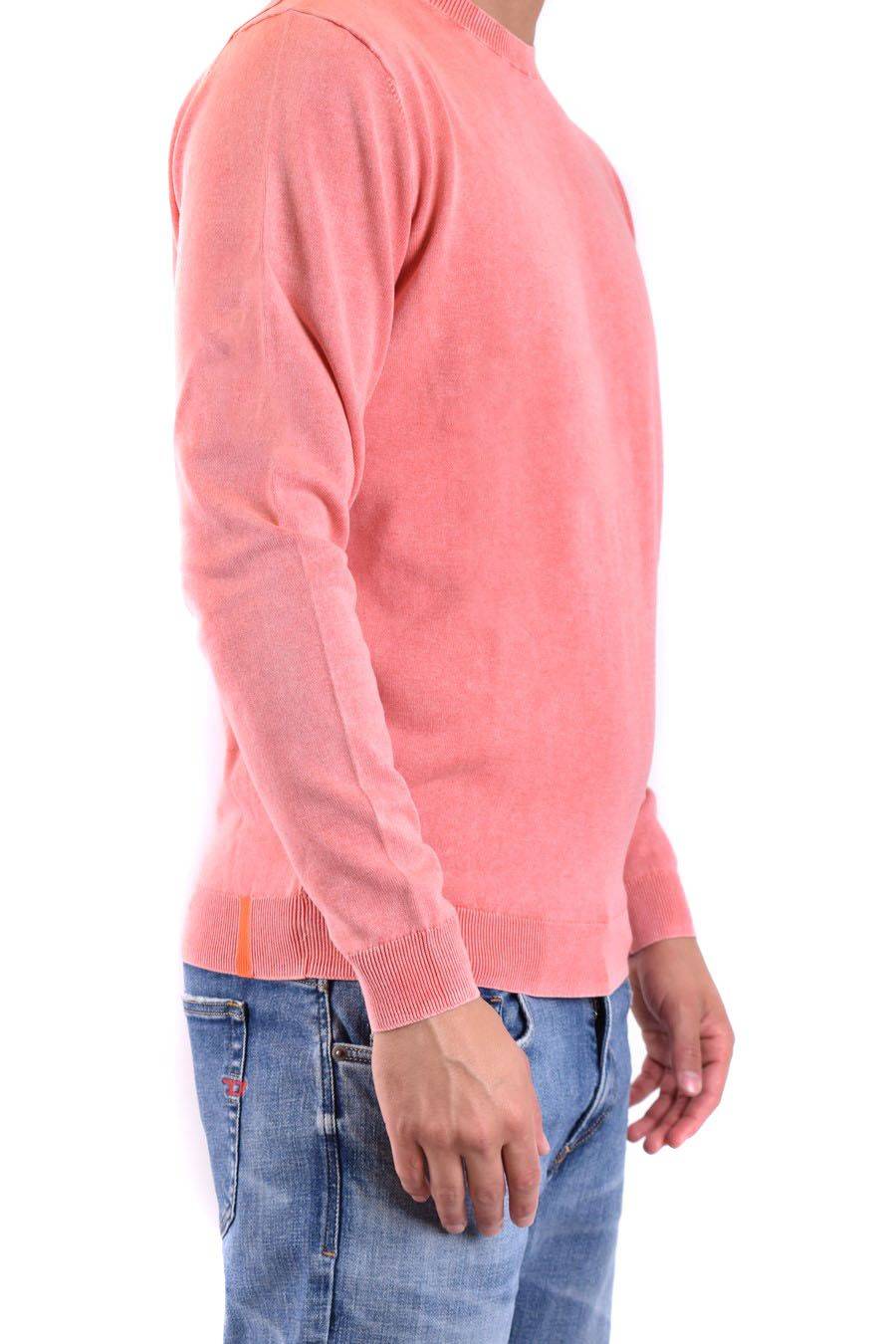RRD - ROBERTO RICCI DESIGNS  Maglione in Cotone da Uomo RRD - Arancione Offerta migliore