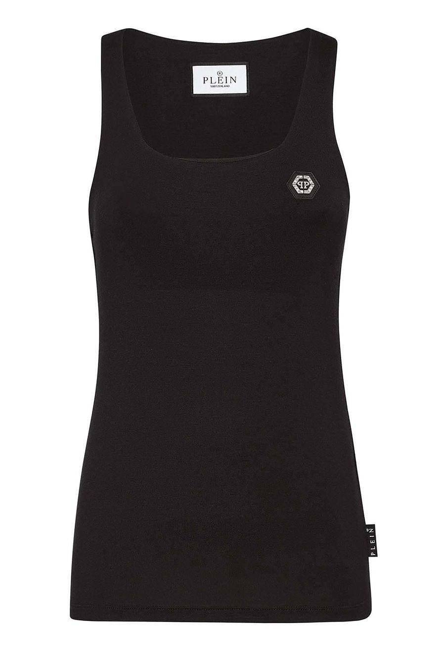 PHILIPP PLEIN  T-Shirt in Cotone Nero PHILIPP PLEIN da Donna Offerte esclusive