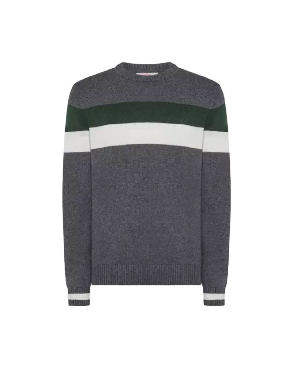 SUN 68  Maglione Uomo SUN 68 in Lana e Cashmere Grigio Rilascio limitato