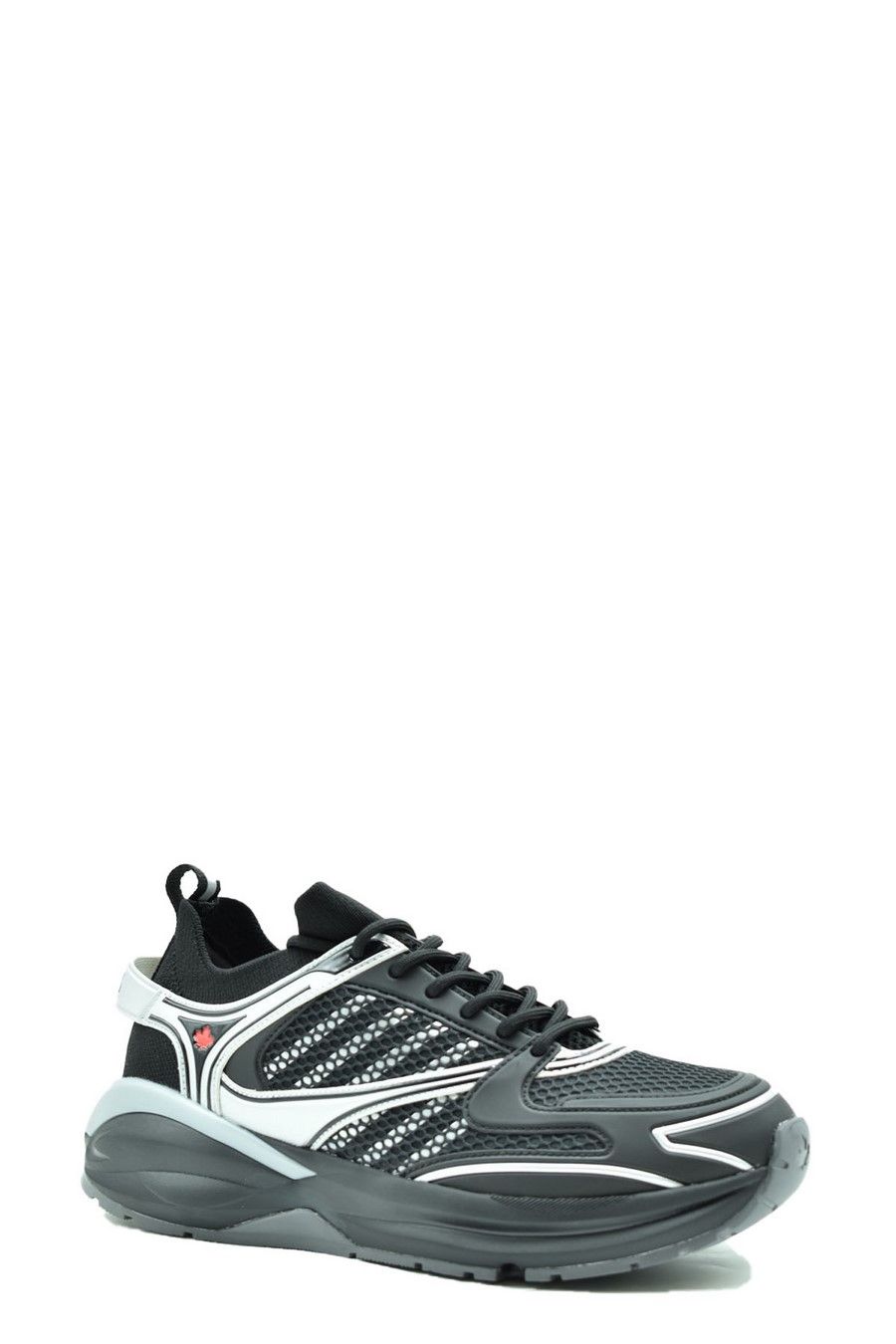 DSQUARED2  Sneakers Donna DSQUARED2 Nere in Poliestere SNW0332 ACQUISTA ORA