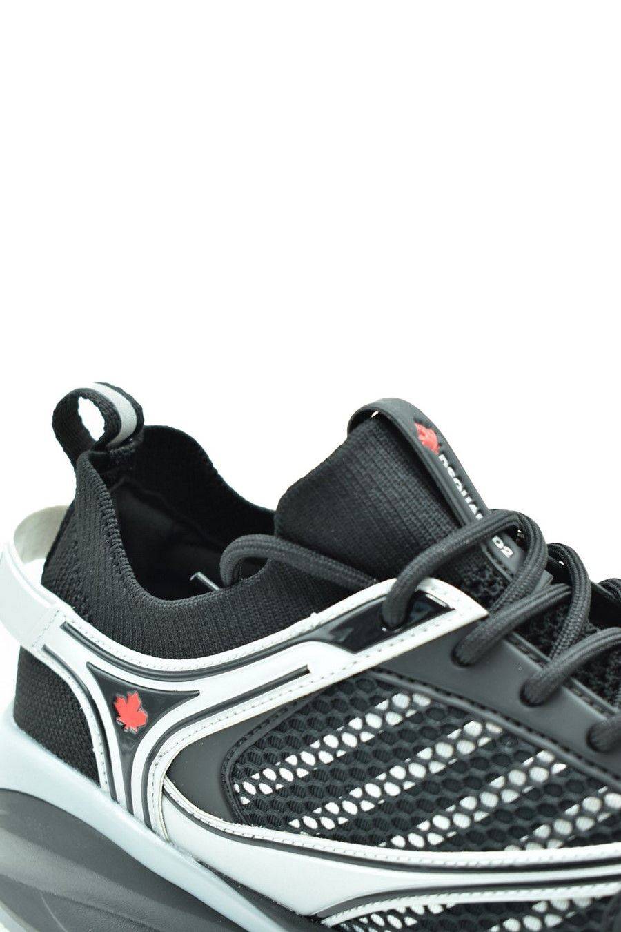 DSQUARED2  Sneakers Donna DSQUARED2 Nere in Poliestere SNW0332 ACQUISTA ORA