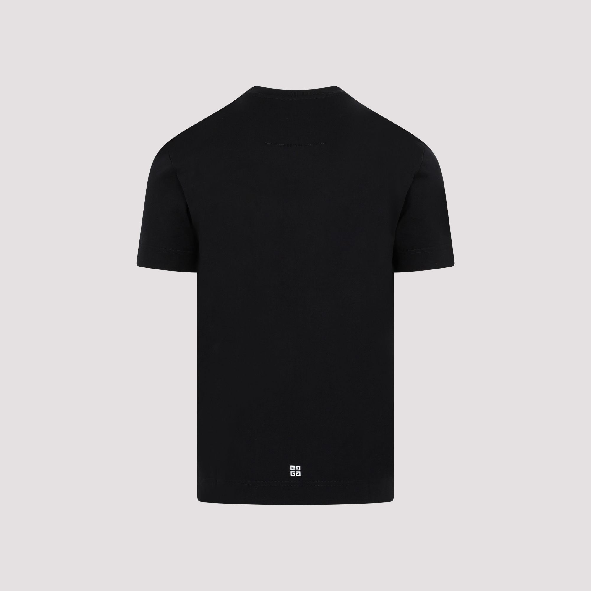 GIVENCHY  T-Shirt Logo Cotone Nero Givenchy Uomo Latest stili