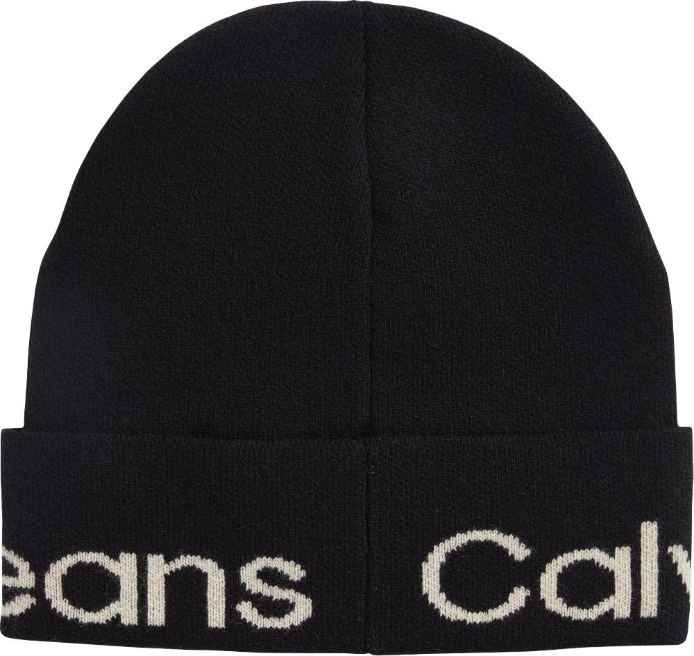 CALVIN KLEIN  Cappello Donna Misto Lana Nero Calvin Klein Only for today