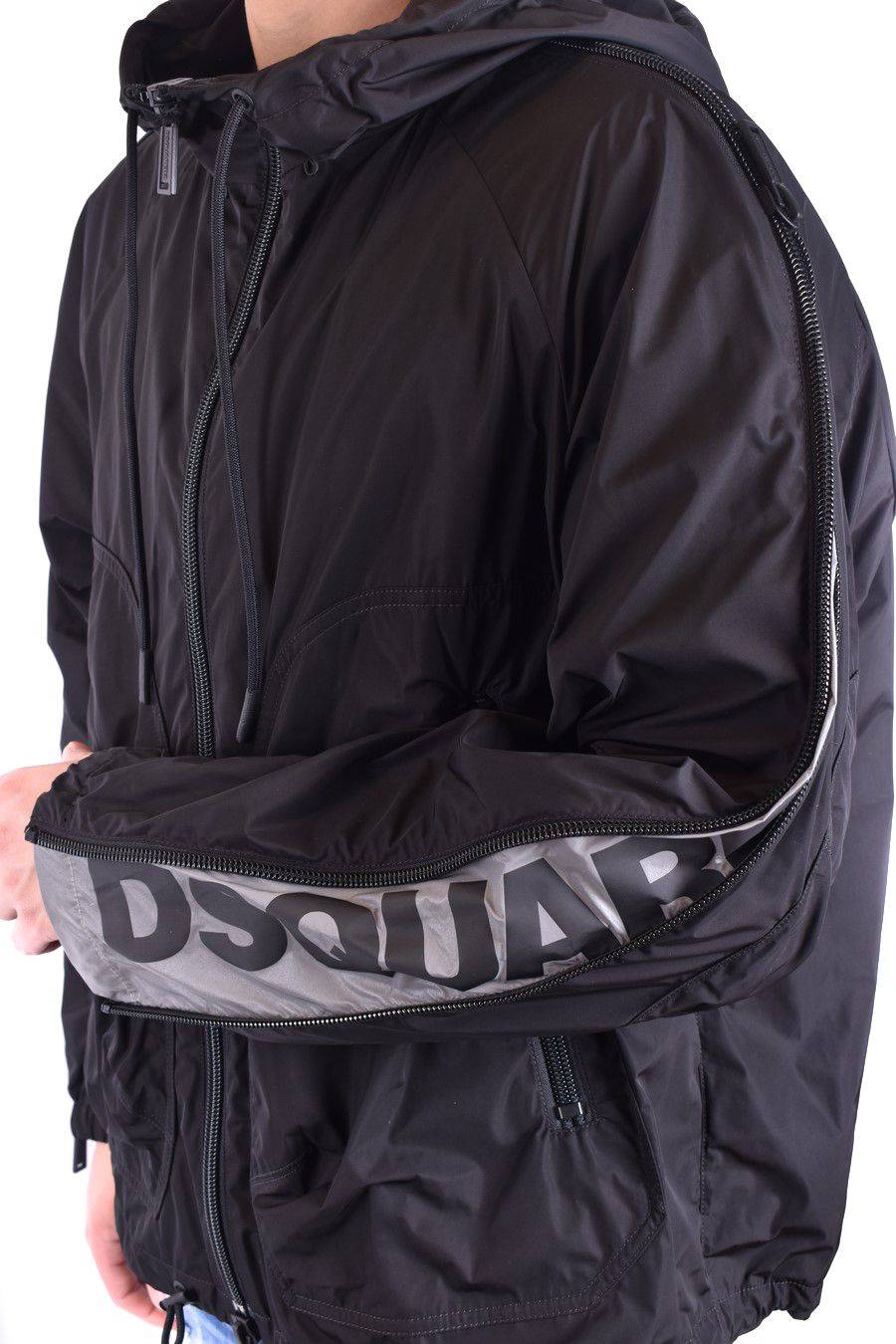 DSQUARED2  Giacca da Uomo DSQUARED2 Nera in Poliestere - S74AM1224 Offerta speciale della fabbrica