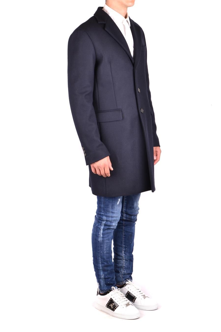 DSQUARED2  Giacca da Uomo in Lana e Poliammide Blu Navy DSQUARED2 Sostegno trimestrale