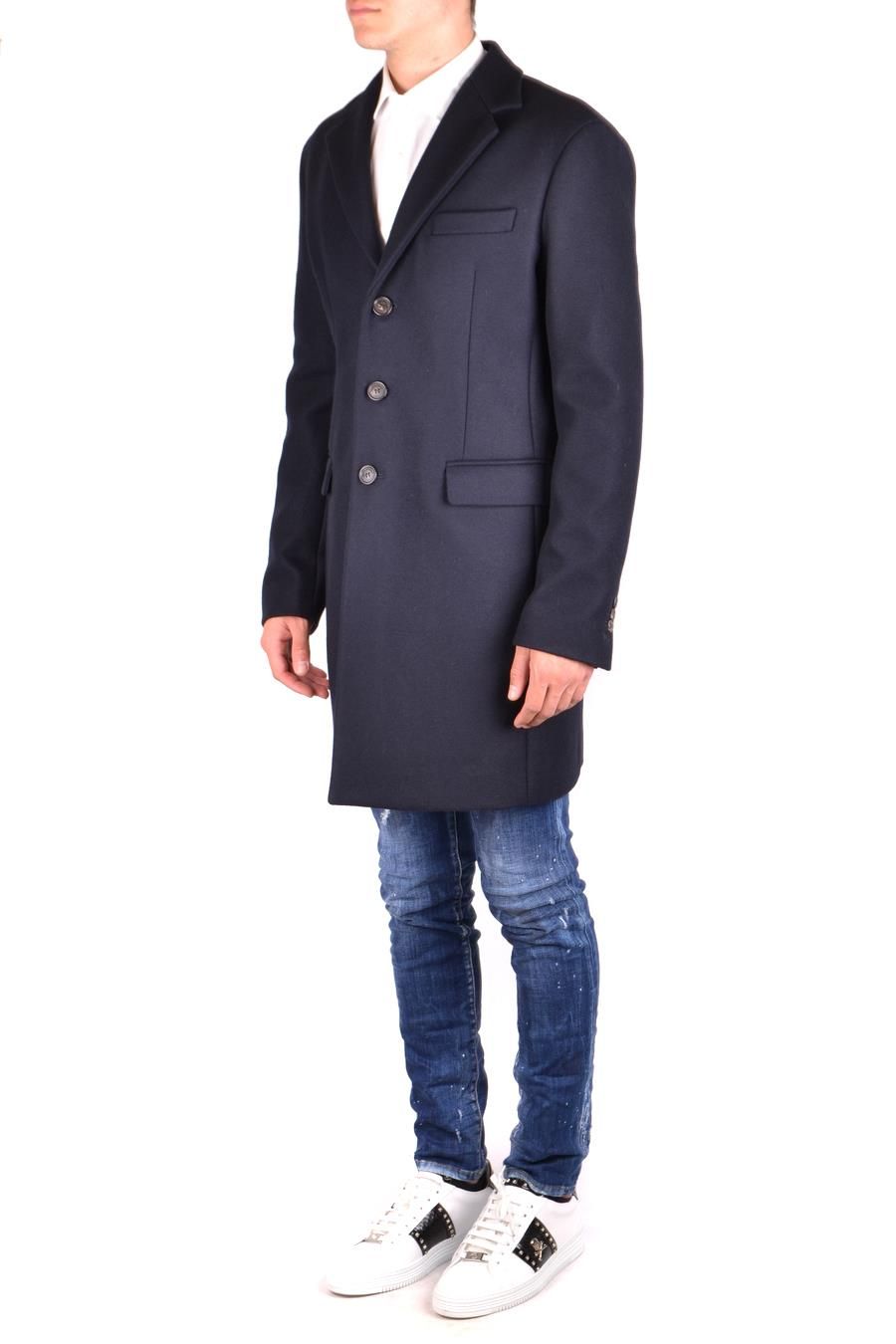 DSQUARED2  Giacca da Uomo in Lana e Poliammide Blu Navy DSQUARED2 Sostegno trimestrale