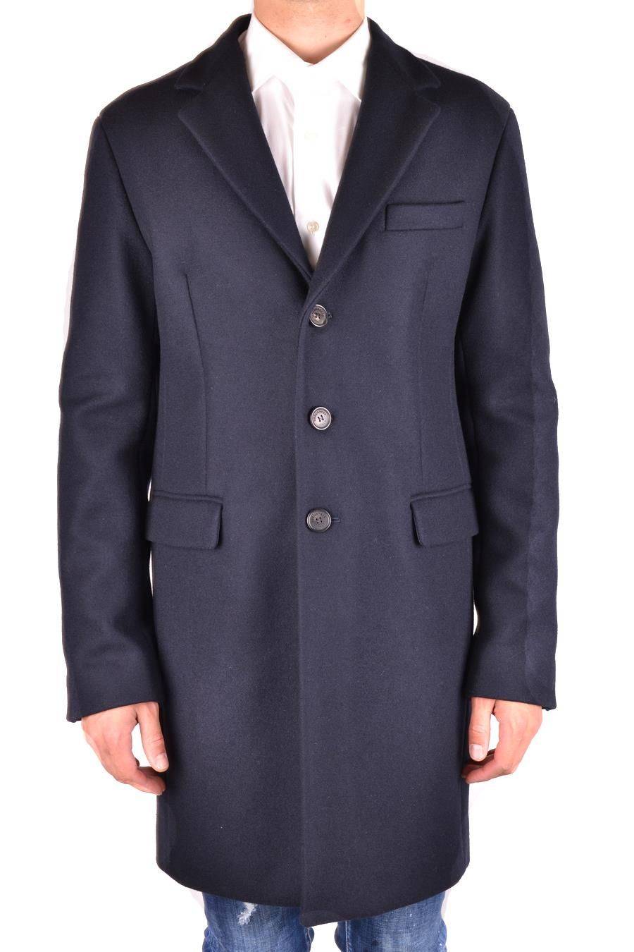 DSQUARED2  Giacca da Uomo in Lana e Poliammide Blu Navy DSQUARED2 Sostegno trimestrale