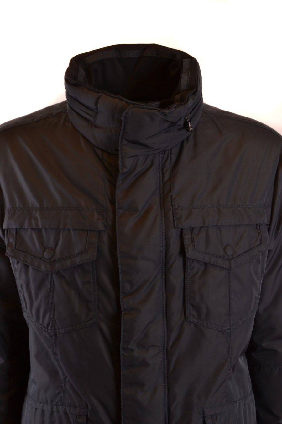 PEUTEREY  Giacca Uomo Peuterey STRIPES OXF in Piumino Blu Super sconto