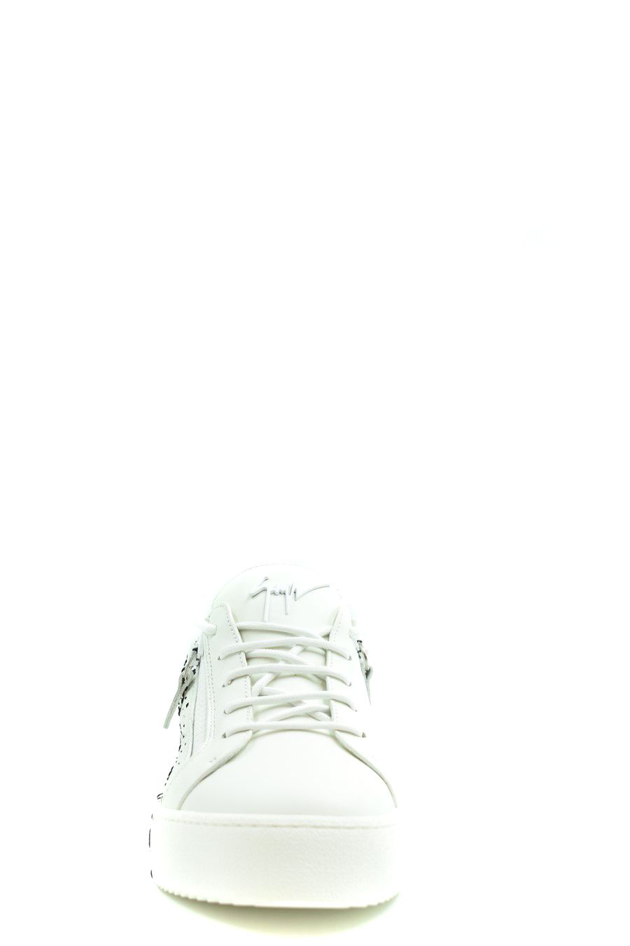 GIUSEPPE ZANOTTI DESIGN  Sneakers Bianche in Pelle Giuseppe Zanotti Uomo Limitato a 3 giorni