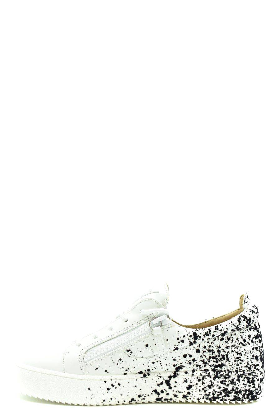 GIUSEPPE ZANOTTI DESIGN  Sneakers Bianche in Pelle Giuseppe Zanotti Uomo Limitato a 3 giorni
