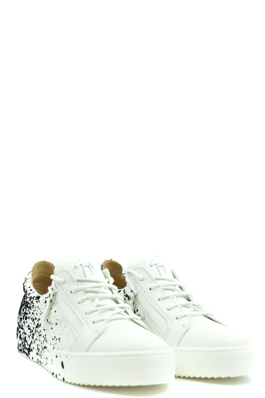 GIUSEPPE ZANOTTI DESIGN  Sneakers Bianche in Pelle Giuseppe Zanotti Uomo Limitato a 3 giorni