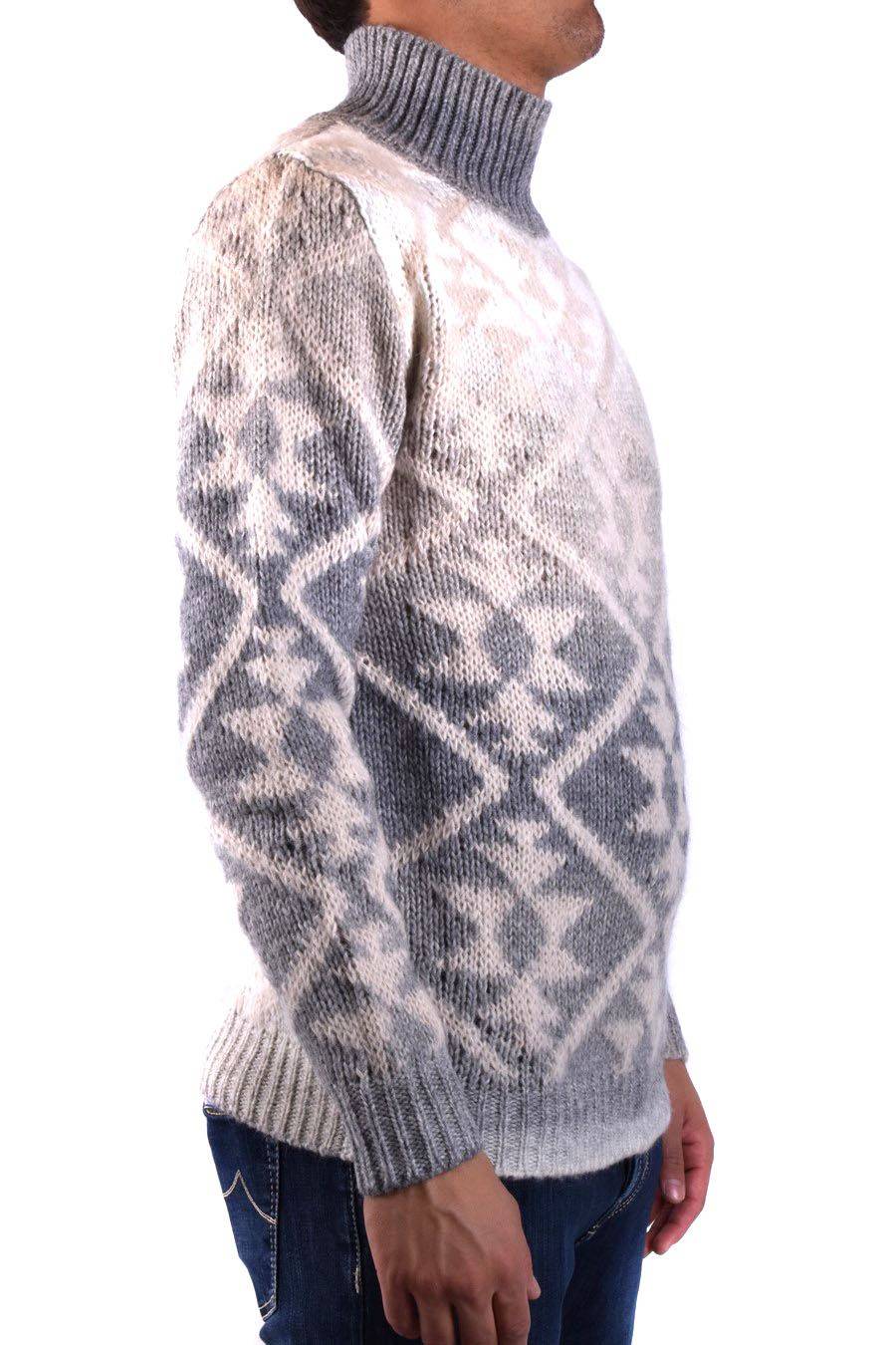 DONDUP  Maglione di Lana Multicolore da Uomo DONDUP In vendita