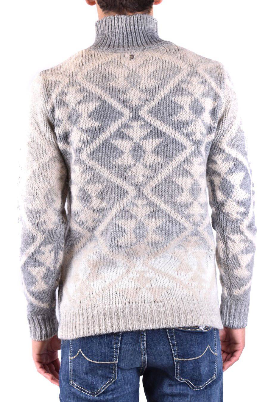 DONDUP  Maglione di Lana Multicolore da Uomo DONDUP In vendita