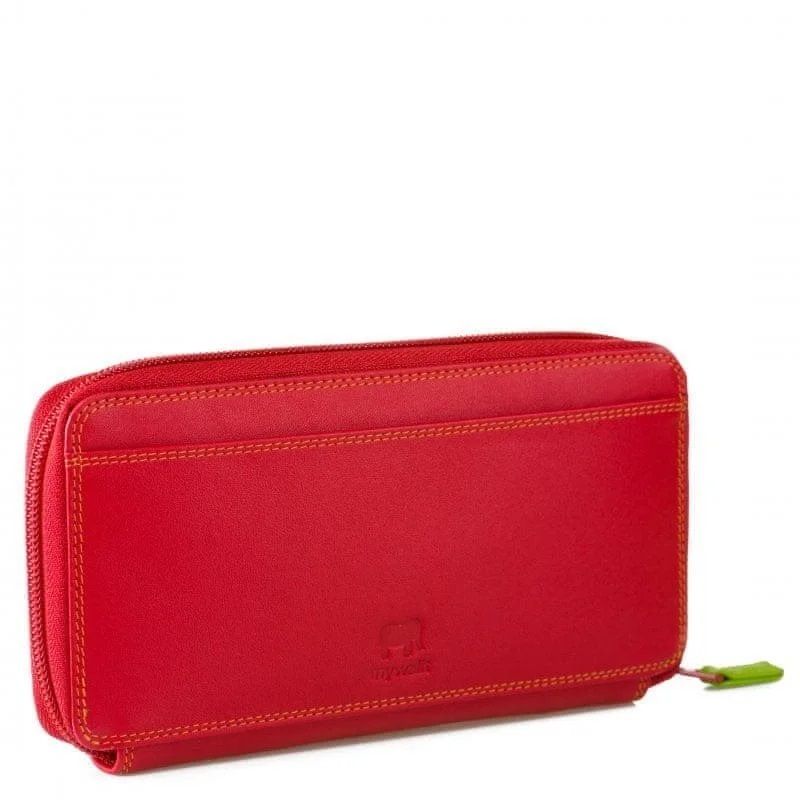 MYWALIT  Portafoglio Donna Mywalit Arancione in Pelle - Porta Carte e Monete Duty-free