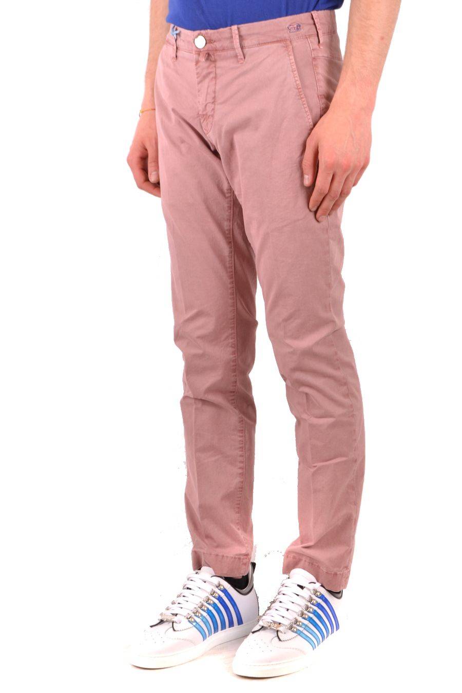 JACOB COHEN  Pantaloni Uomo Cotone Elasticizzato Rosa Jacob Cohen Qualità