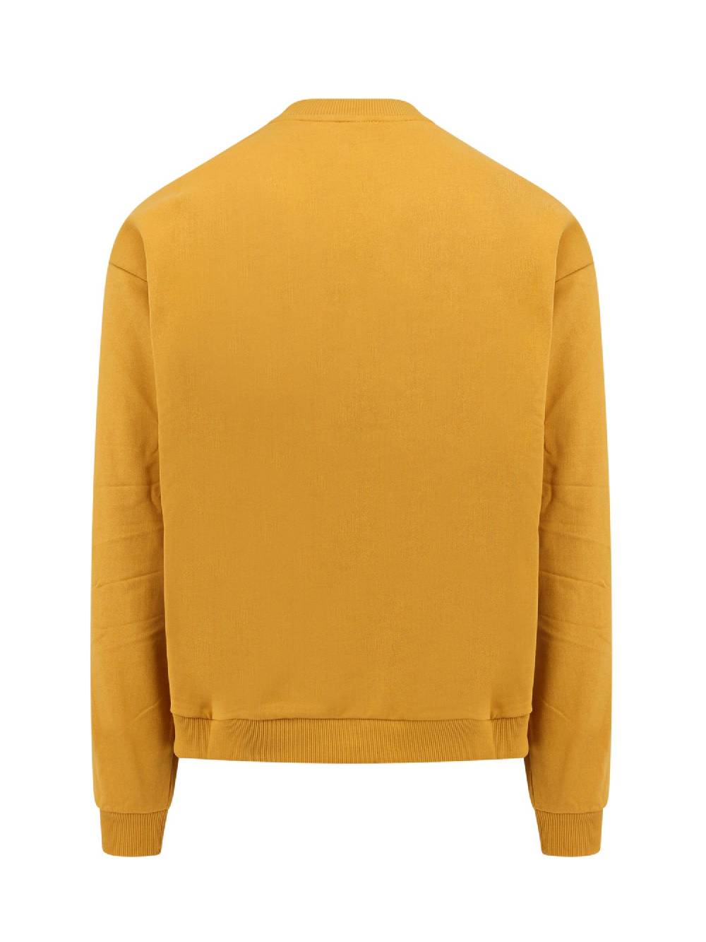 DRÔLE DE MONSIEUR  Felpa Gialla in Cotone con Monogramma DRÔLE DE MONSIEUR Promozione
