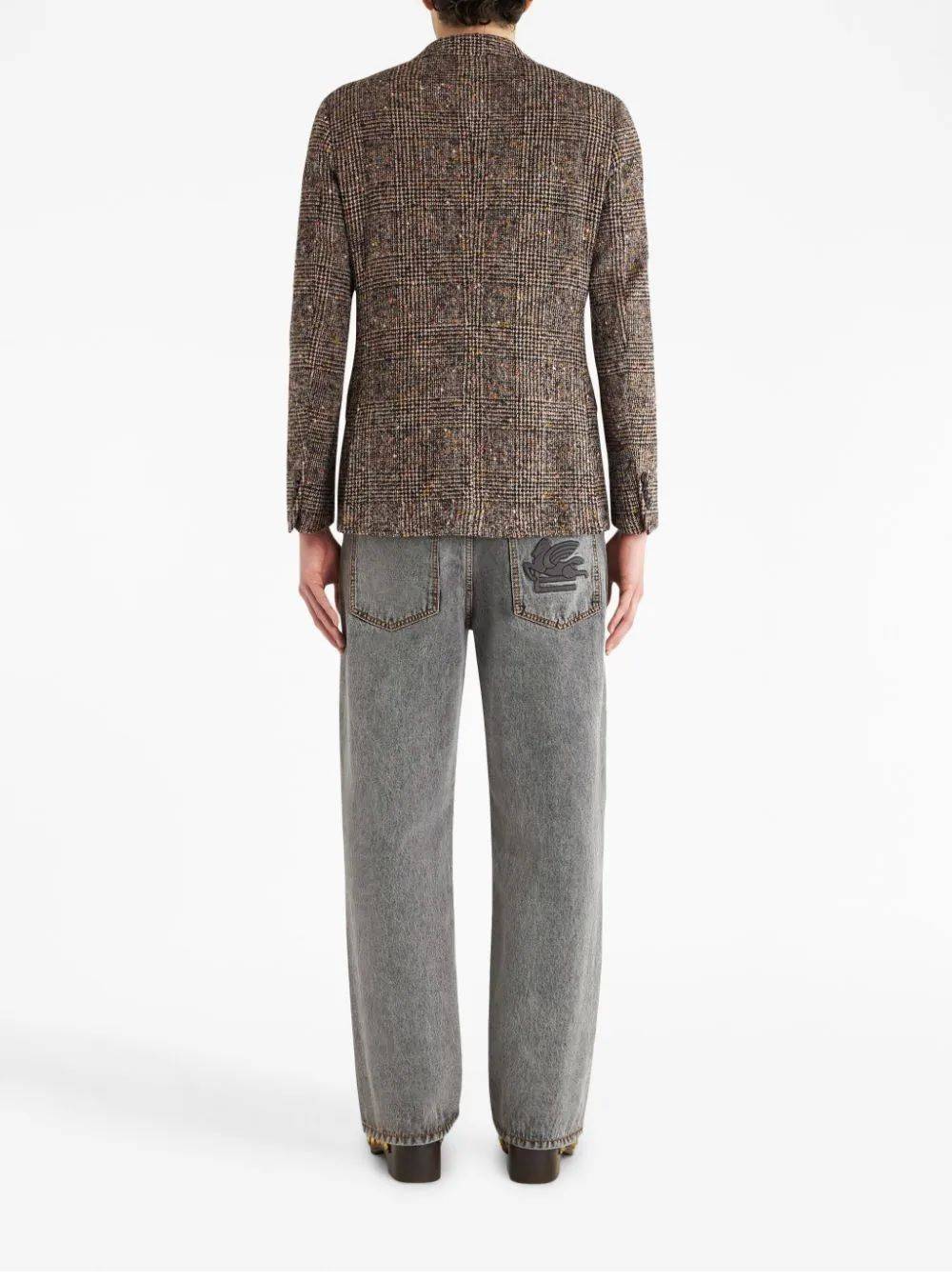 ETRO  Giacca da Uomo ETRO in Alpaca e Lana Marrone Acquista Ora