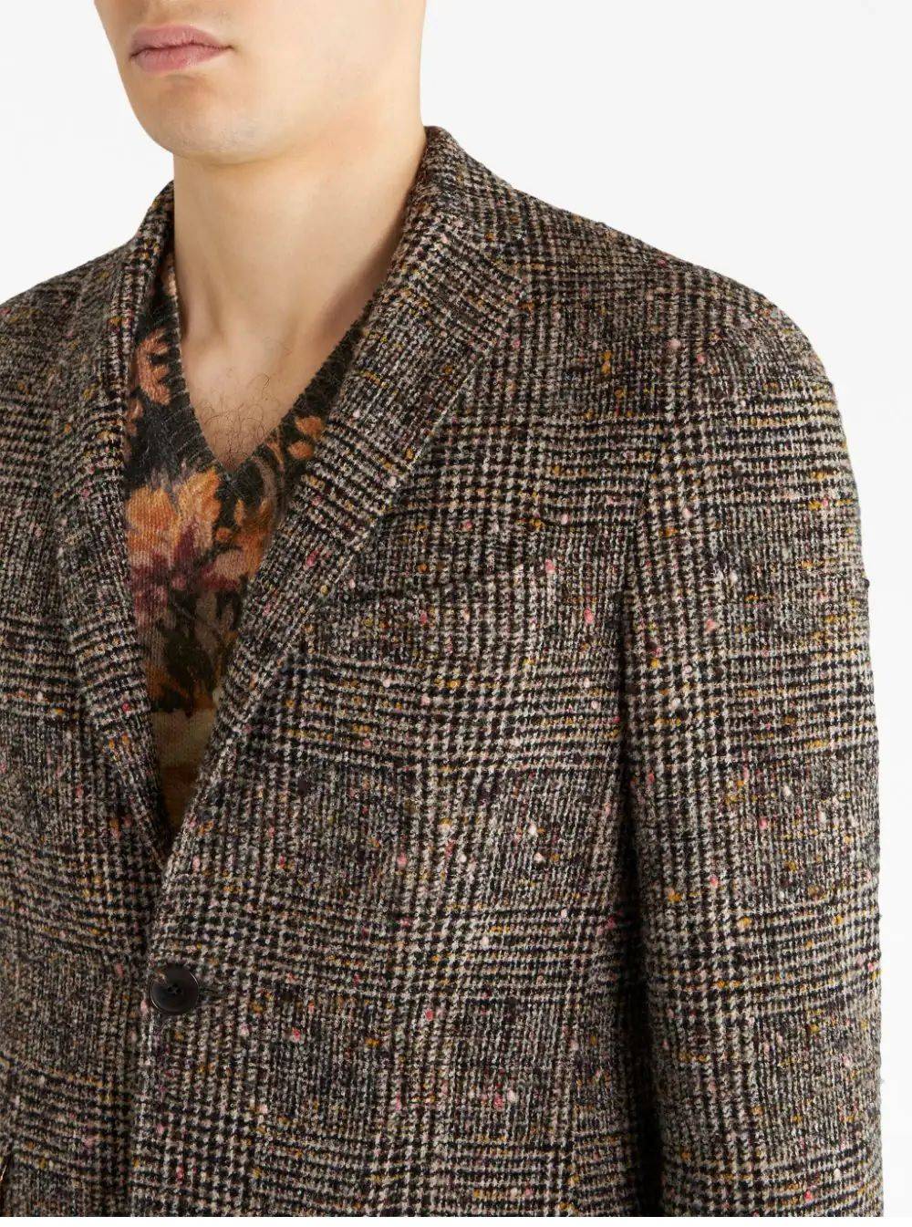 ETRO  Giacca da Uomo ETRO in Alpaca e Lana Marrone Acquista Ora