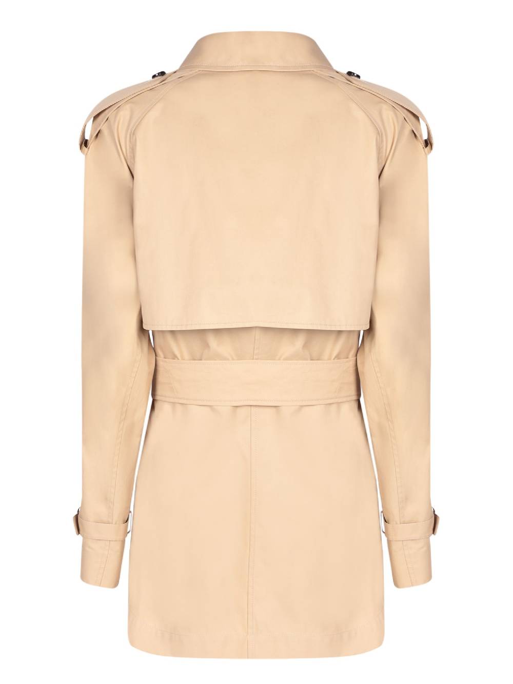BURBERRY  Trench di Cotone Beige Burberry per Donna Saldi Di Fabbrica