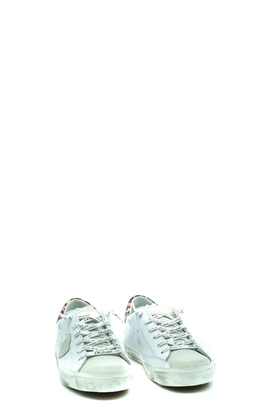 PHILIPPE MODEL  Sneakers in Pelle Bianca Philippe Model - Eleganza Femminile Offerta Pasqua