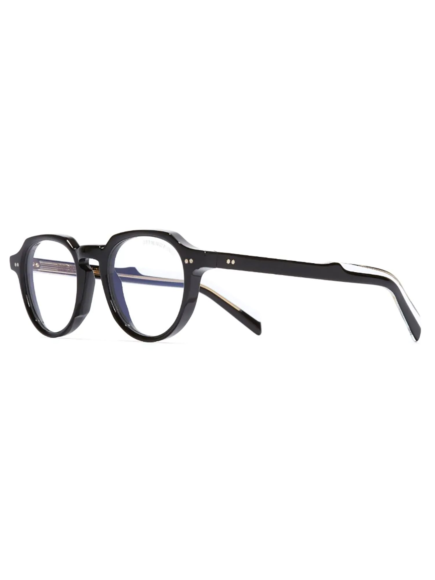 CUTLER AND GROSS  Montature Ottiche da Donna CUTLER AND GROSS GR06 in Acetato Nero Super Saving Price