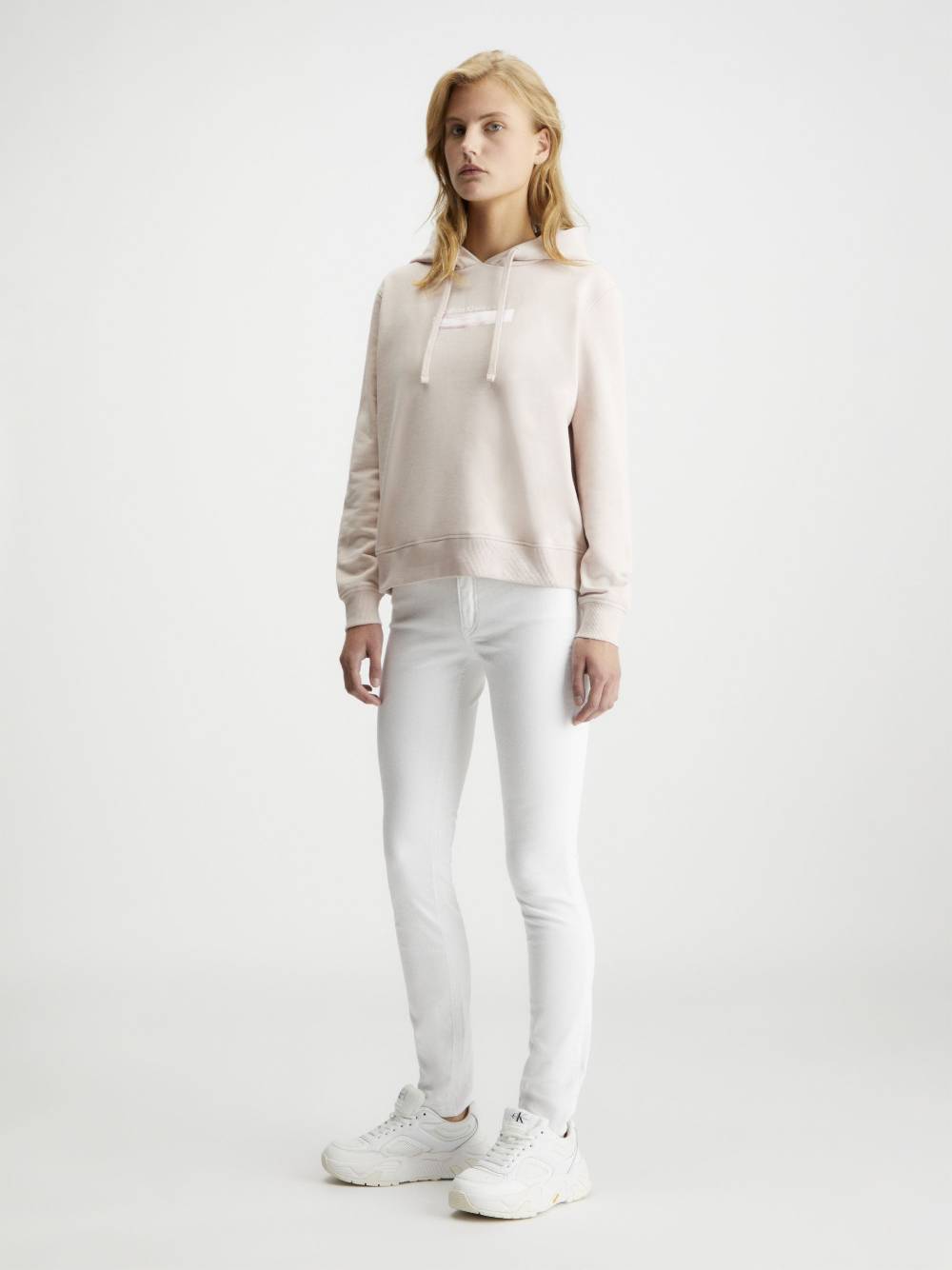 CALVIN KLEIN  Felpa Rosa in Cotone Calvin Klein da Donna Latest stili