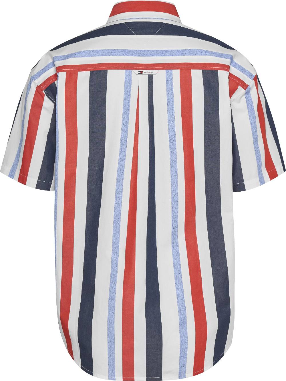 TOMMY JEANS  Camicia a Righe Multicolor in Cotone Tommy Jeans Super sconto