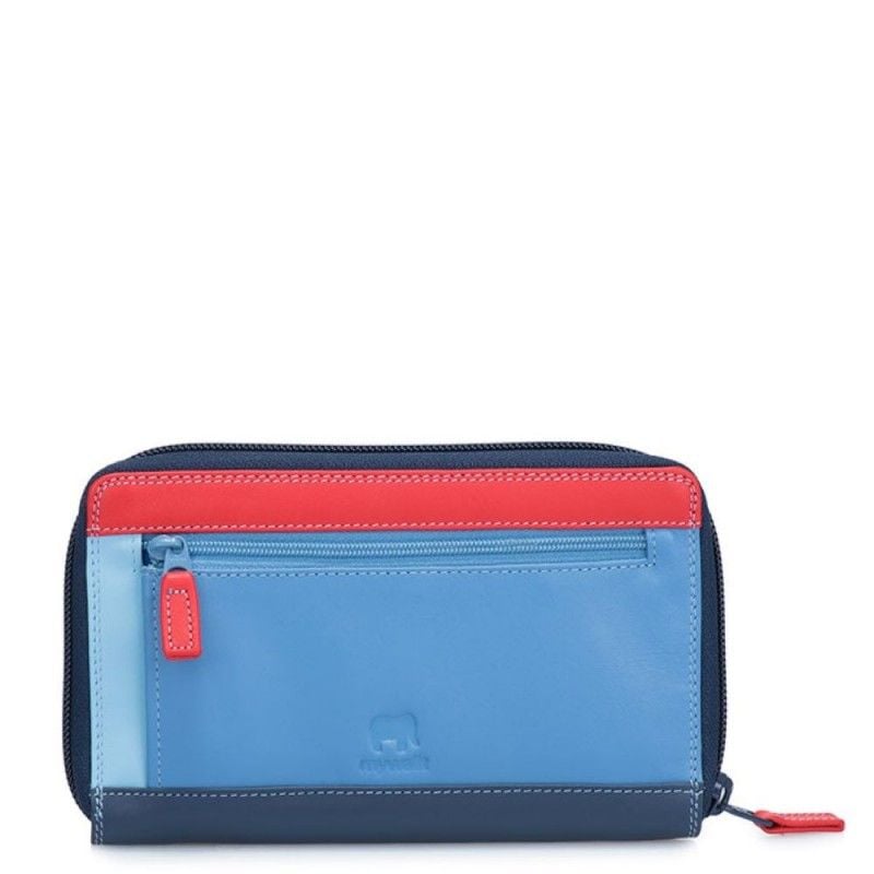 MYWALIT  Portafoglio Donna in Pelle Nappa Blu Mywalit In vendita