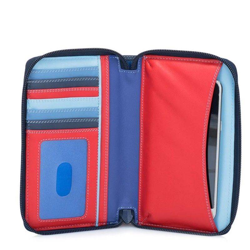 MYWALIT  Portafoglio Donna in Pelle Nappa Blu Mywalit In vendita