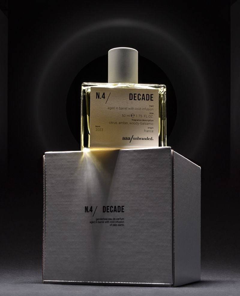 AAA/UNBRANDED  Eau de Parfum Unisex N4 Decade – Profumo Invecchiato e Artigianale Sottocosto