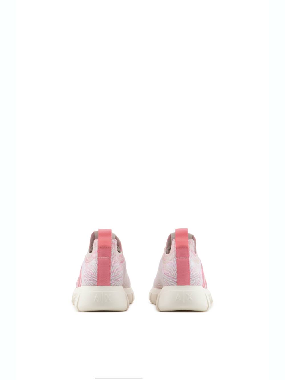 ARMANI EXCHANGE  Sneakers Armani Exchange Fucsia - Pelle e Tessuto Comodi Sconto
