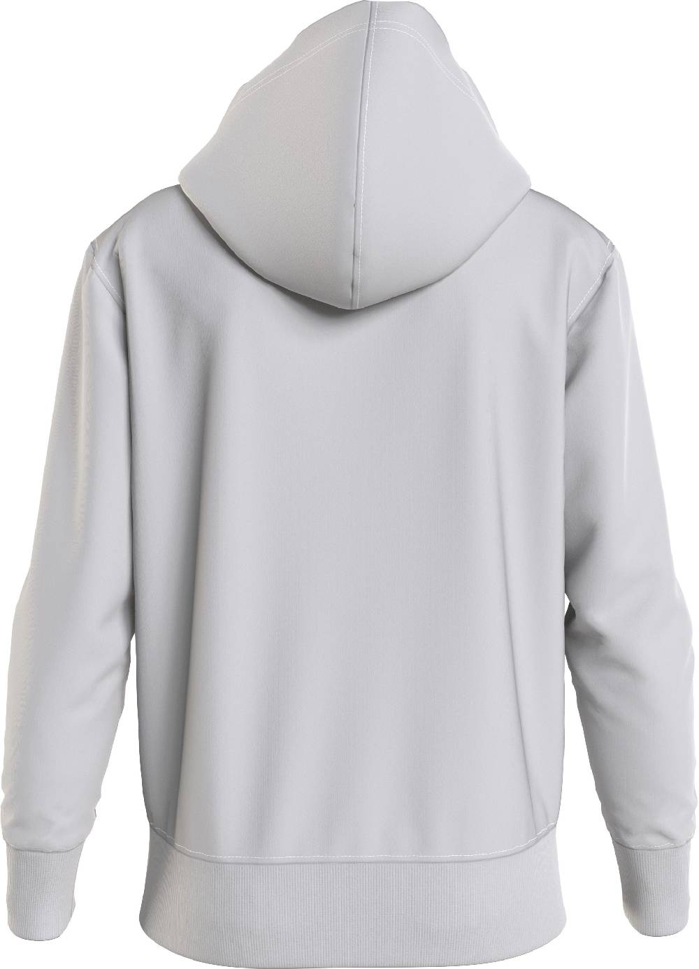 CALVIN KLEIN  Felpa con Cappuccio Grigia Calvin Klein in Cotone Uomo Economico