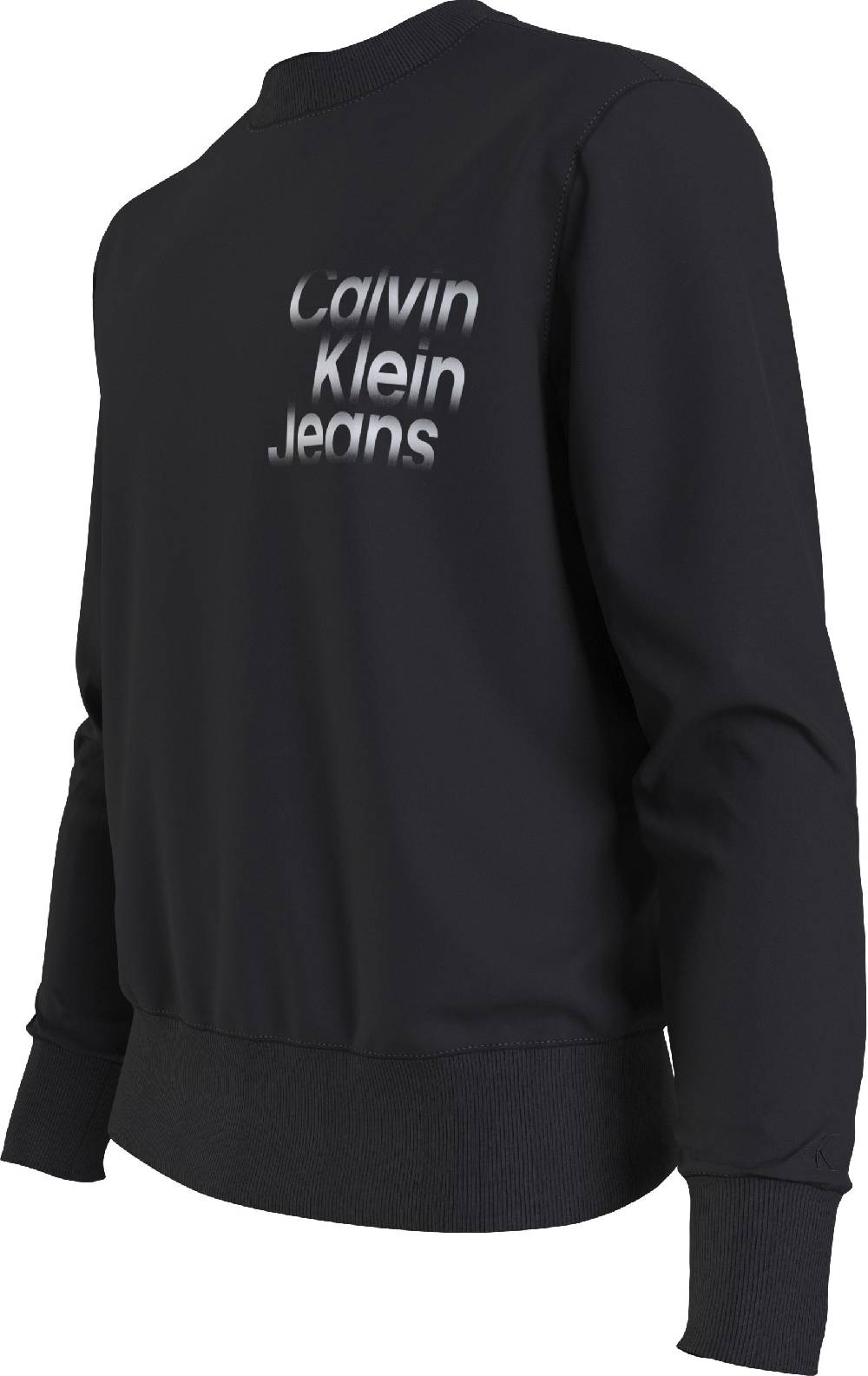 CALVIN KLEIN  Felpa con Cappuccio Nera da Uomo Calvin Klein Cotone SS24 Outlet