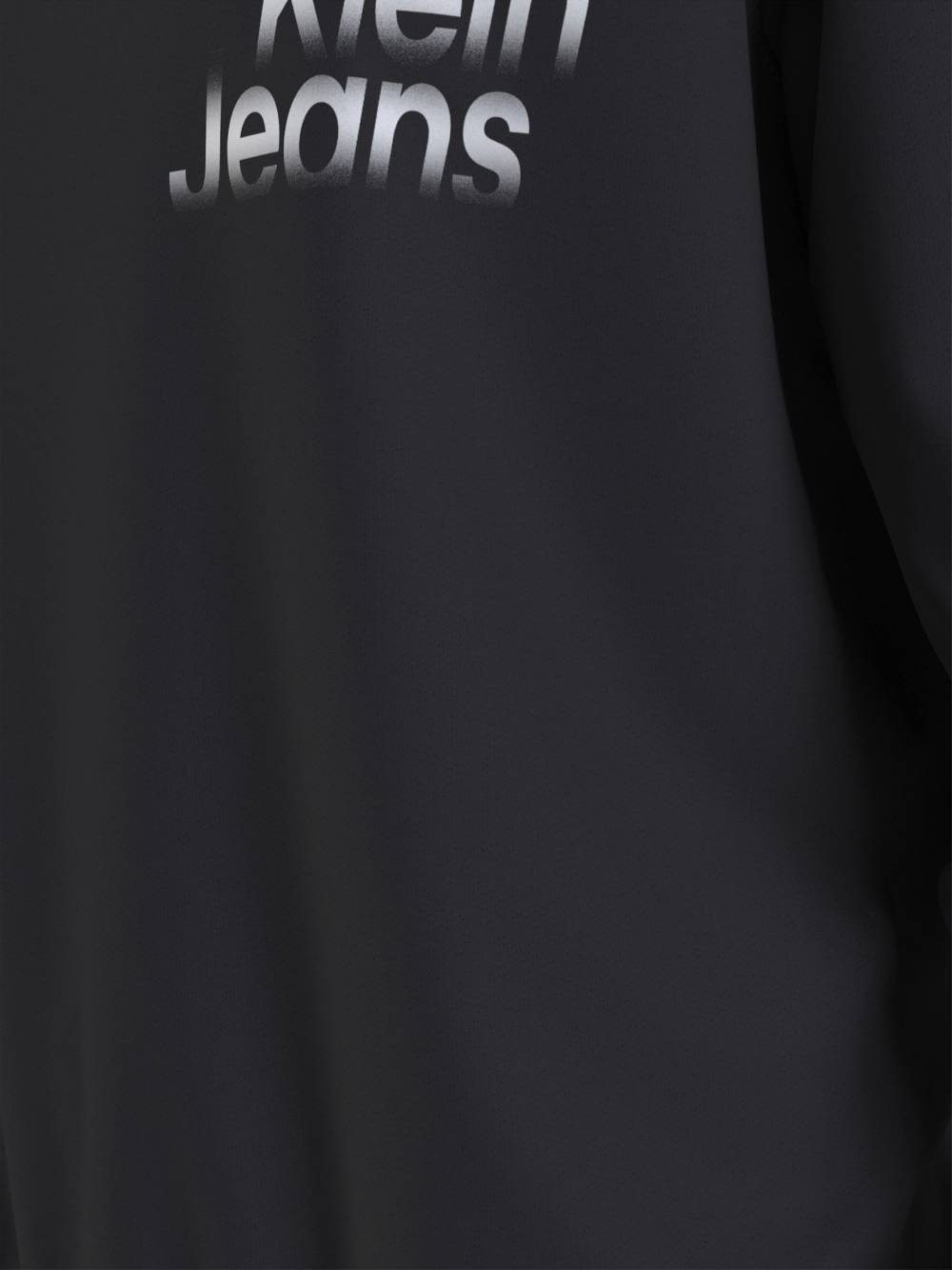 CALVIN KLEIN  Felpa con Cappuccio Nera da Uomo Calvin Klein Cotone SS24 Outlet