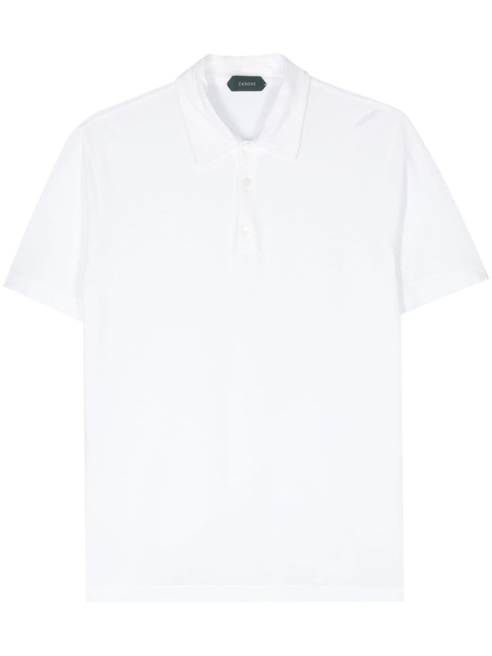 ZANONE  T-Shirt Bianca in Cotone da Uomo Zanone Saldi Di Fabbrica