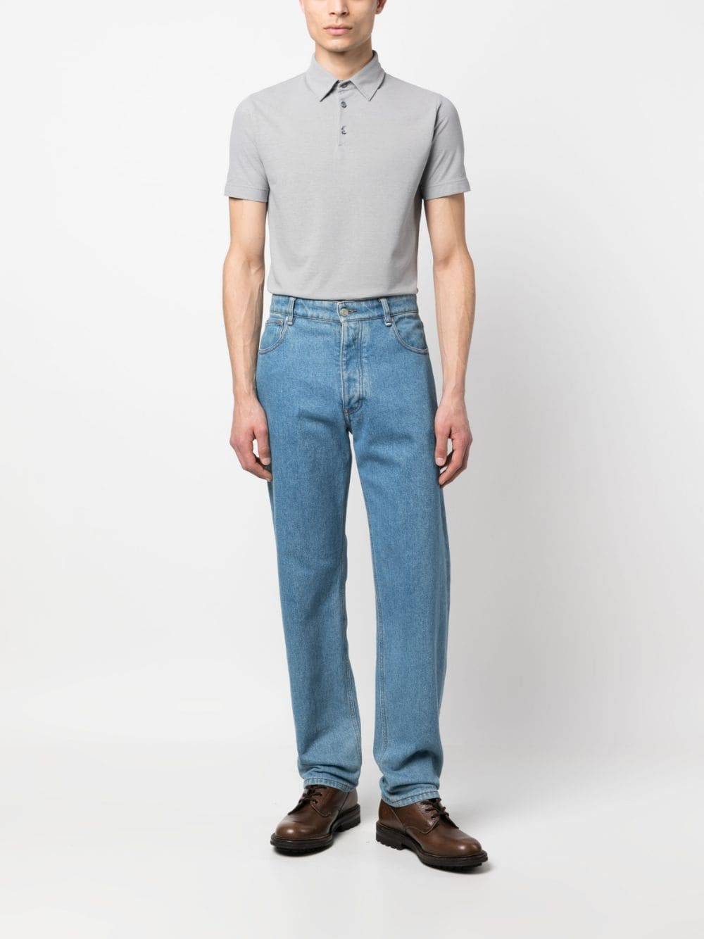 ZANONE  T-Shirt Bianca in Cotone da Uomo Zanone Saldi Di Fabbrica